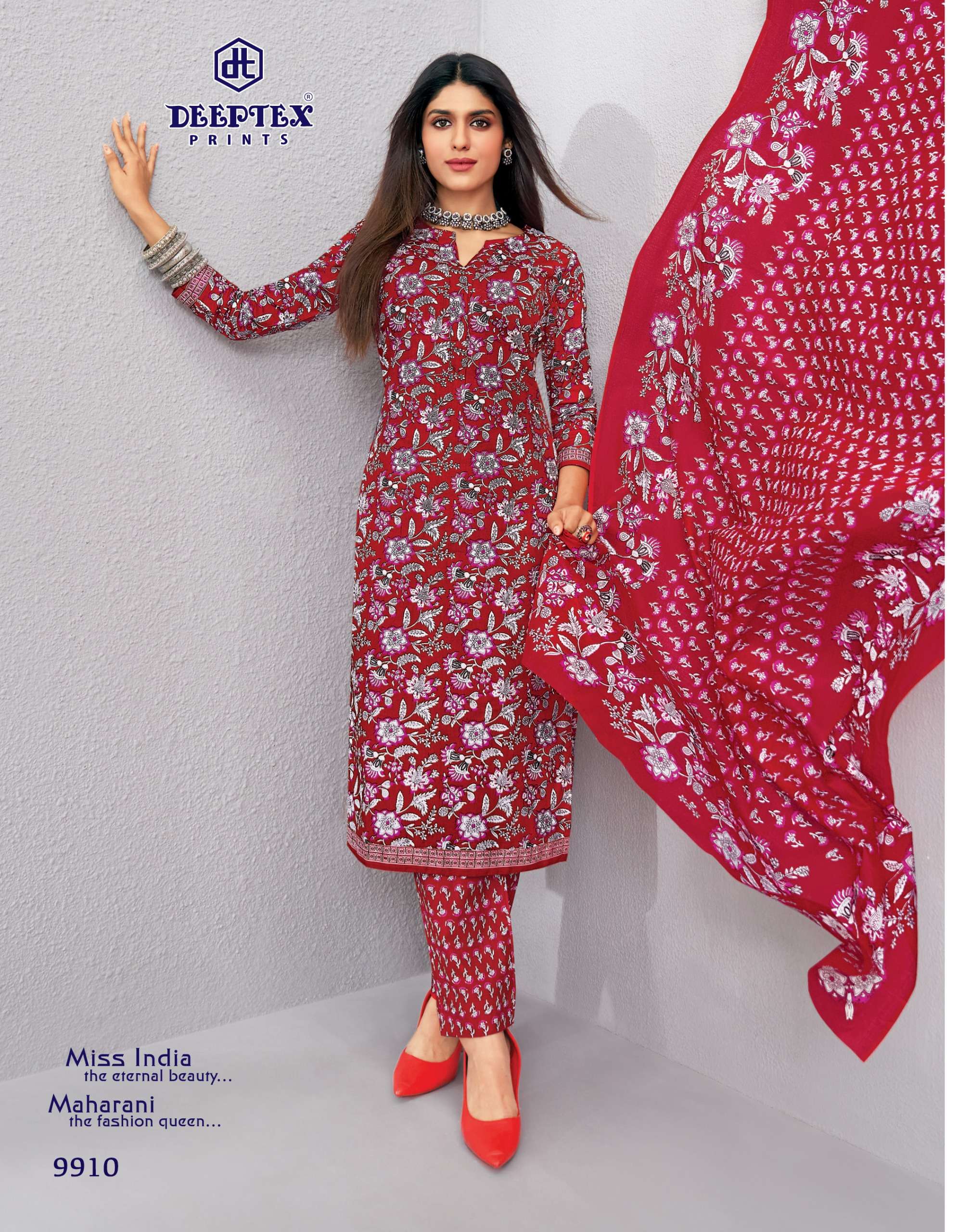 DEEPTEX MISS INDIA VOL 99 PURE COTTON PRINT MATERIAL DRESS LADIES SET REGULAR WHOLESALER DEEPTEX MISS INDIA VOL 99 PURE COTTON PRINT MATERIAL DRESS LADIES SET REGULAR WHOLESALER
